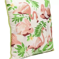 Clearance Kissen Exotic Flamingo 45X45Cm Kissen