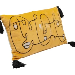 Sale Kissen Face Art 60X35Cm Kissen