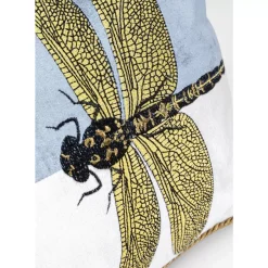Sale Kissen Glitter Dragonfly Weis 50X30Cm Kissen
