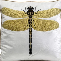 Best Kissen Glitter Dragonfly Weis 40X40Cm Kissen