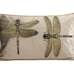 Best Kissen Glitter Dragonfly Braun 50X30Cm Kissen