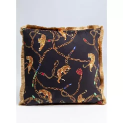 Sale Kissen Tiger Chain Schwarz 45X45Cm Kissen
