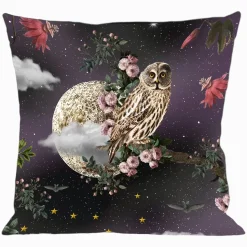 Kissenbezug 60X60 Nightbird Kissen