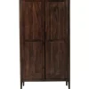 Kleiderschrank Brooklyn Walnut Regale