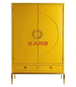 Outlet Kleiderschrank Disk Yellow Regale