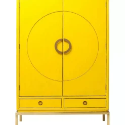 Outlet Kleiderschrank Disk Yellow Regale