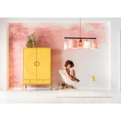 Outlet Kleiderschrank Disk Yellow Regale