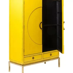 Outlet Kleiderschrank Disk Yellow Regale