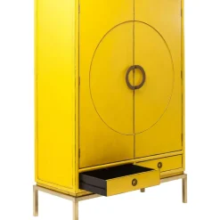 Outlet Kleiderschrank Disk Yellow Regale