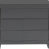 Best Kommode Luxury Push 3 Schube Grau Kommoden & Sideboards