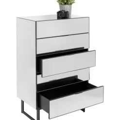 Best Kommode Soran 5 Schube Schwarz 65X114Cm Kommoden & Sideboards