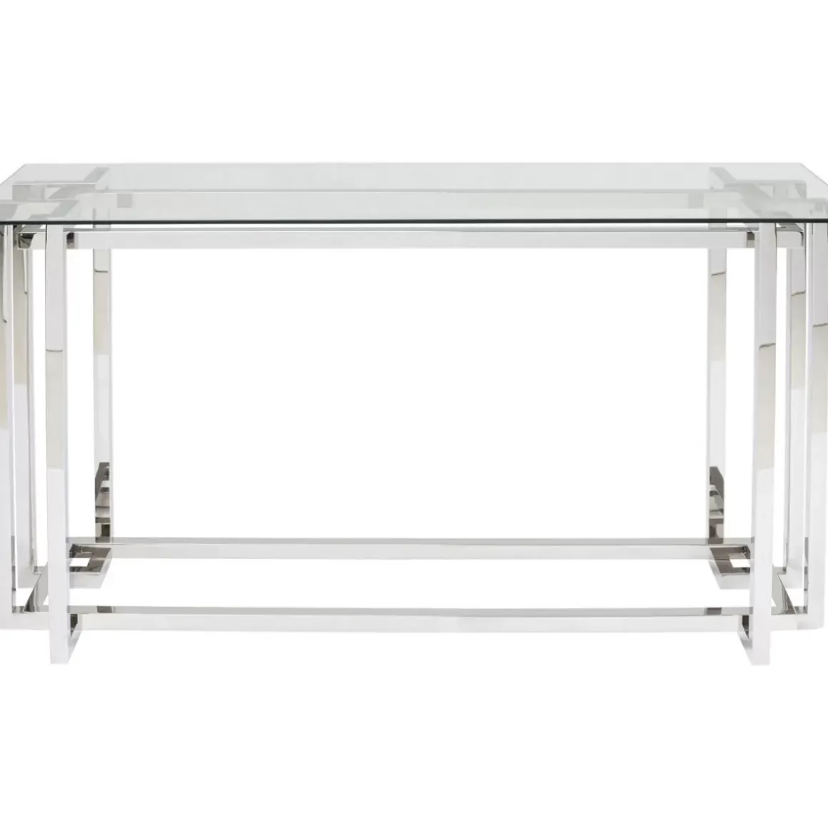 New Konsole Clara Silber 145X76Cm Kommoden & Sideboards