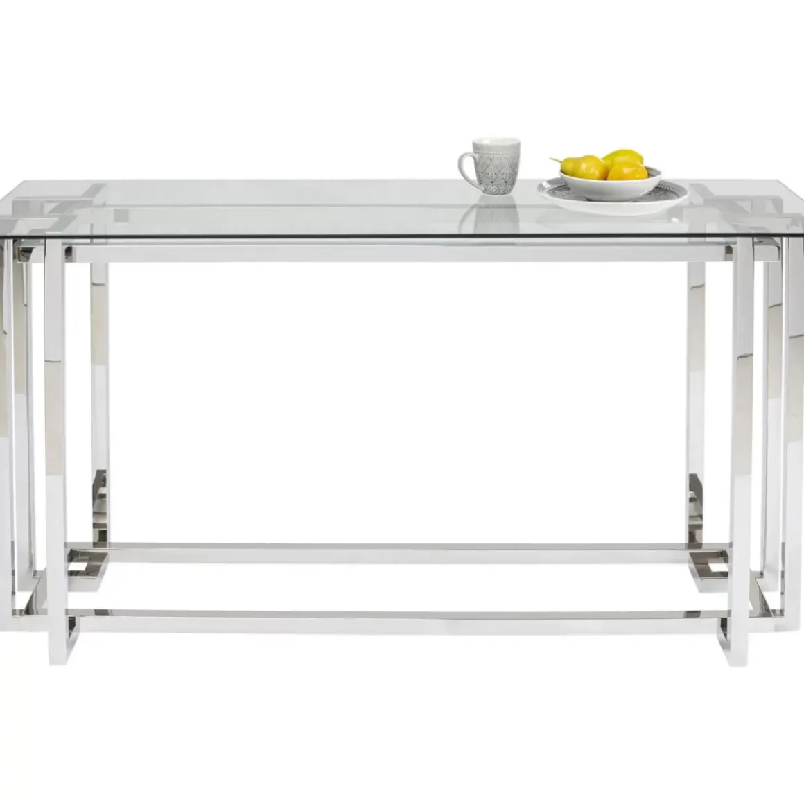 New Konsole Clara Silber 145X76Cm Kommoden & Sideboards