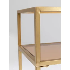 Outlet Konsole Loft Gold 85X80Cm Kommoden & Sideboards