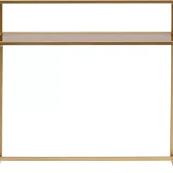 Outlet Konsole Loft Gold 85X80Cm Kommoden & Sideboards