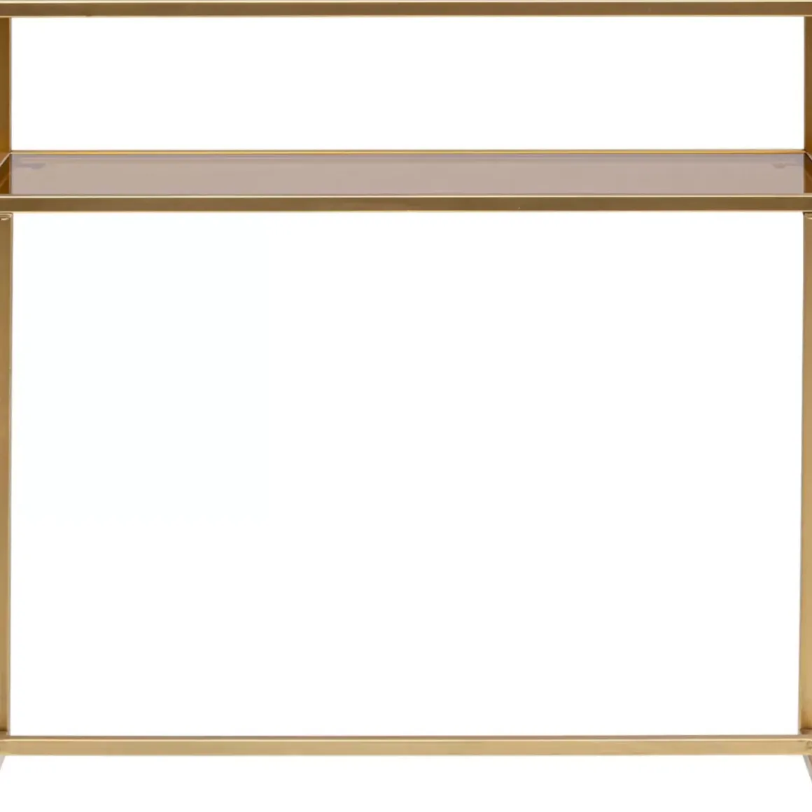 Outlet Konsole Loft Gold 85X80Cm Kommoden & Sideboards