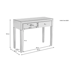 New Konsole Luxury Push Grau Kommoden & Sideboards