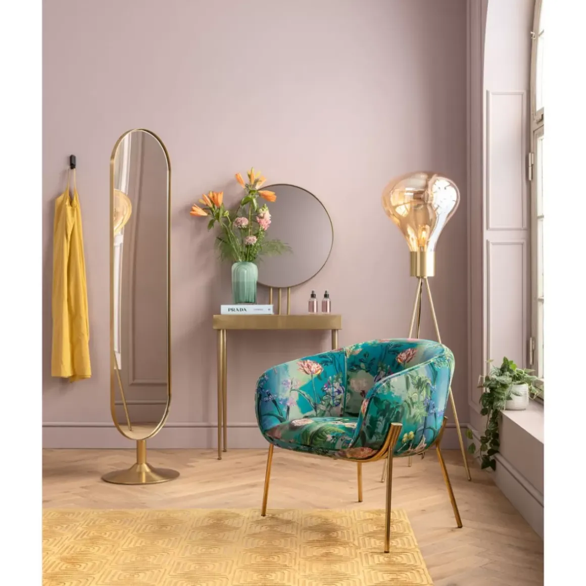 New Konsole Mit Spiegel Curve Art 153X70 Kommoden & Sideboards