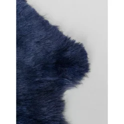 New Lammfell Heidi Blau 85X60Cm Teppiche