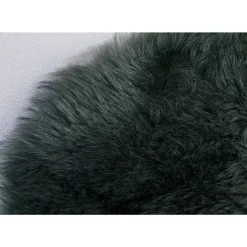 Outlet Lammfell Heidi Dunkelgrun 60X85Cm Teppiche