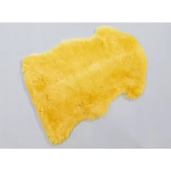 Hot Lammfell Heidi Gelb 60X85Cm Teppiche