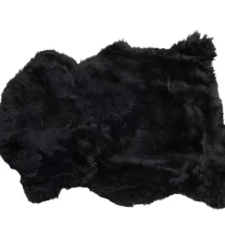Outlet Lammfell Heidi Schwarz 85X60 Teppiche