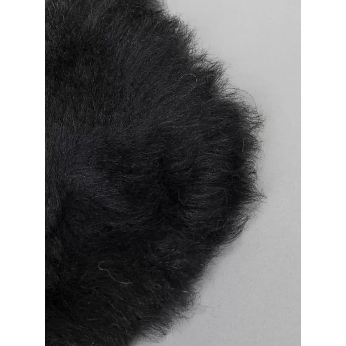 Outlet Lammfell Heidi Schwarz 85X60 Teppiche