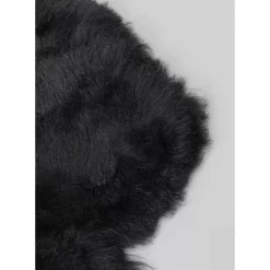 Outlet Lammfell Heidi Schwarz 85X60 Teppiche