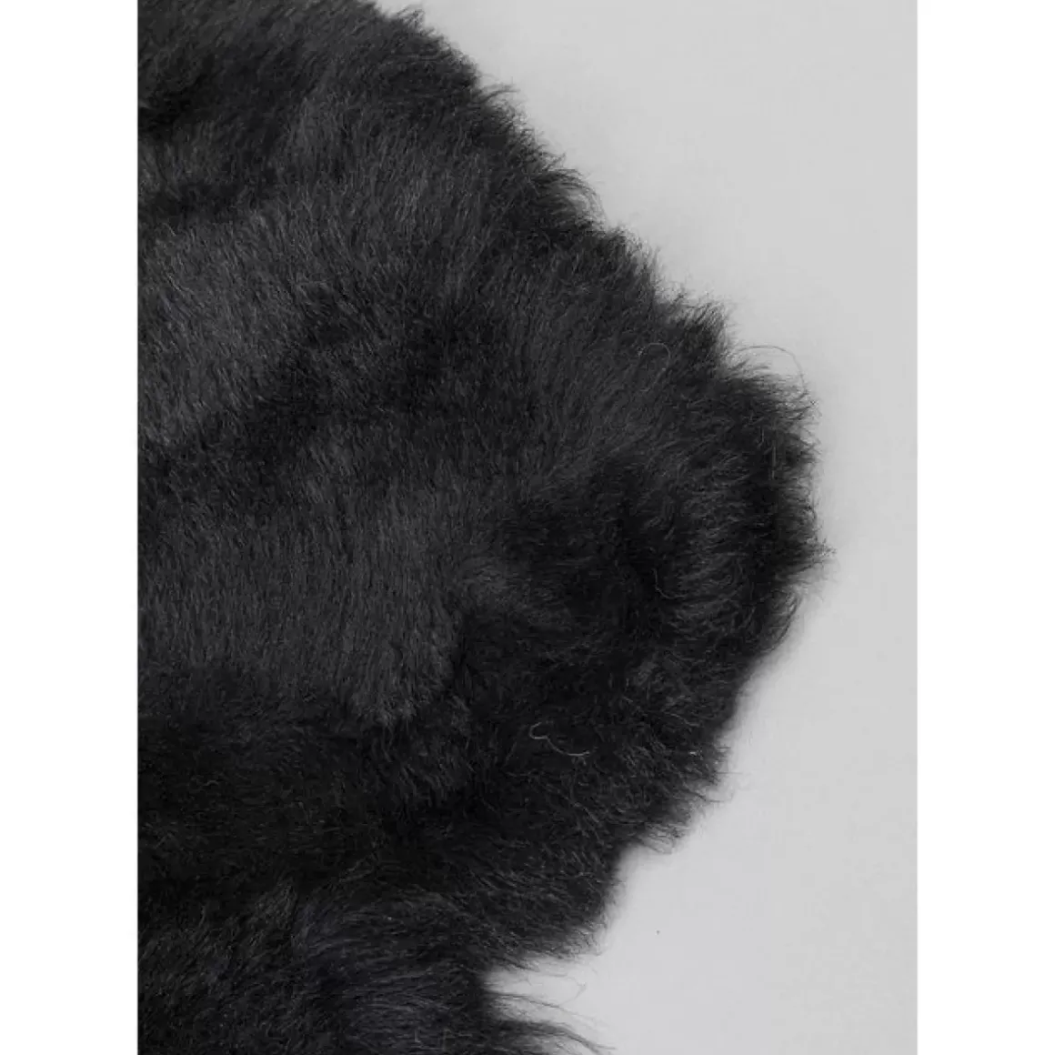 Outlet Lammfell Heidi Schwarz 85X60 Teppiche