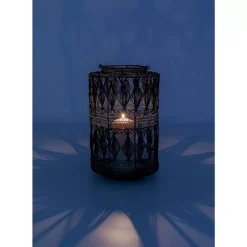 Sale Laterne Hayat Schwarz 37Cm Kerzenständer & Laternen