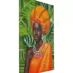 Outlet Leinwandbild African Beauty 70X100Cm Bilder