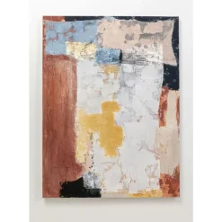 Outlet Leinwandbild Art Splash Orange 90X120Cm Bilder