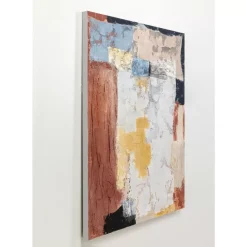 Outlet Leinwandbild Art Splash Orange 90X120Cm Bilder