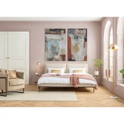 Outlet Leinwandbild Art Splash Orange 90X120Cm Bilder