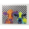 Online Leinwandbild Colorful Cows 120X90Cm Bilder