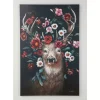 Sale Leinwandbild Deer In Flower 90X140Cm Bilder