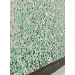 Outlet Leinwandbild Flower Boat Beige Grun 80X100Cm Bilder