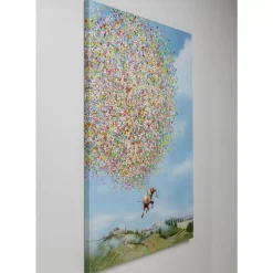 Sale Leinwandbild Flying Elephant In Day 80X100Cm Bilder