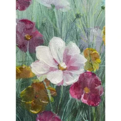 Outlet Leinwandbild Pastell Flowers 120X120Cm Bilder