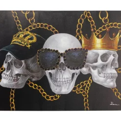 Online Leinwandbild Skull Gang 90X120 Bilder