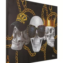 Online Leinwandbild Skull Gang 90X120 Bilder