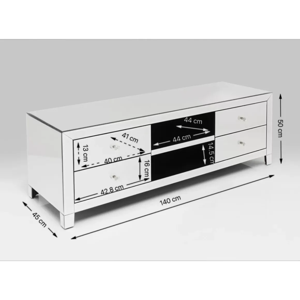 Online Lowboard Luxury 140Cm Kommoden & Sideboards