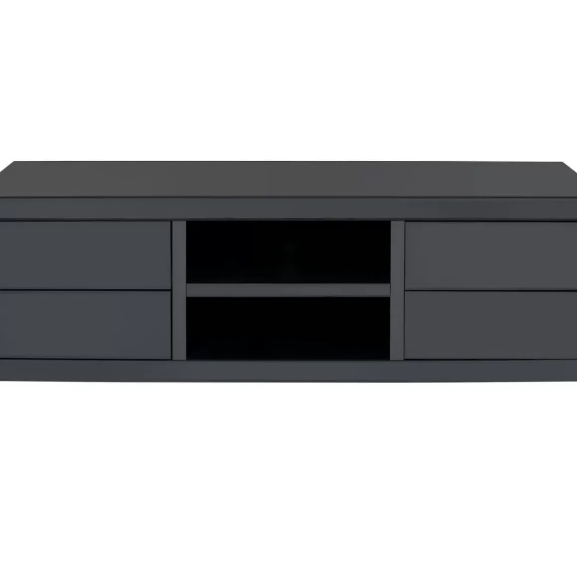 Online Lowboard Luxury Push Grau 140X50Cm Kommoden & Sideboards