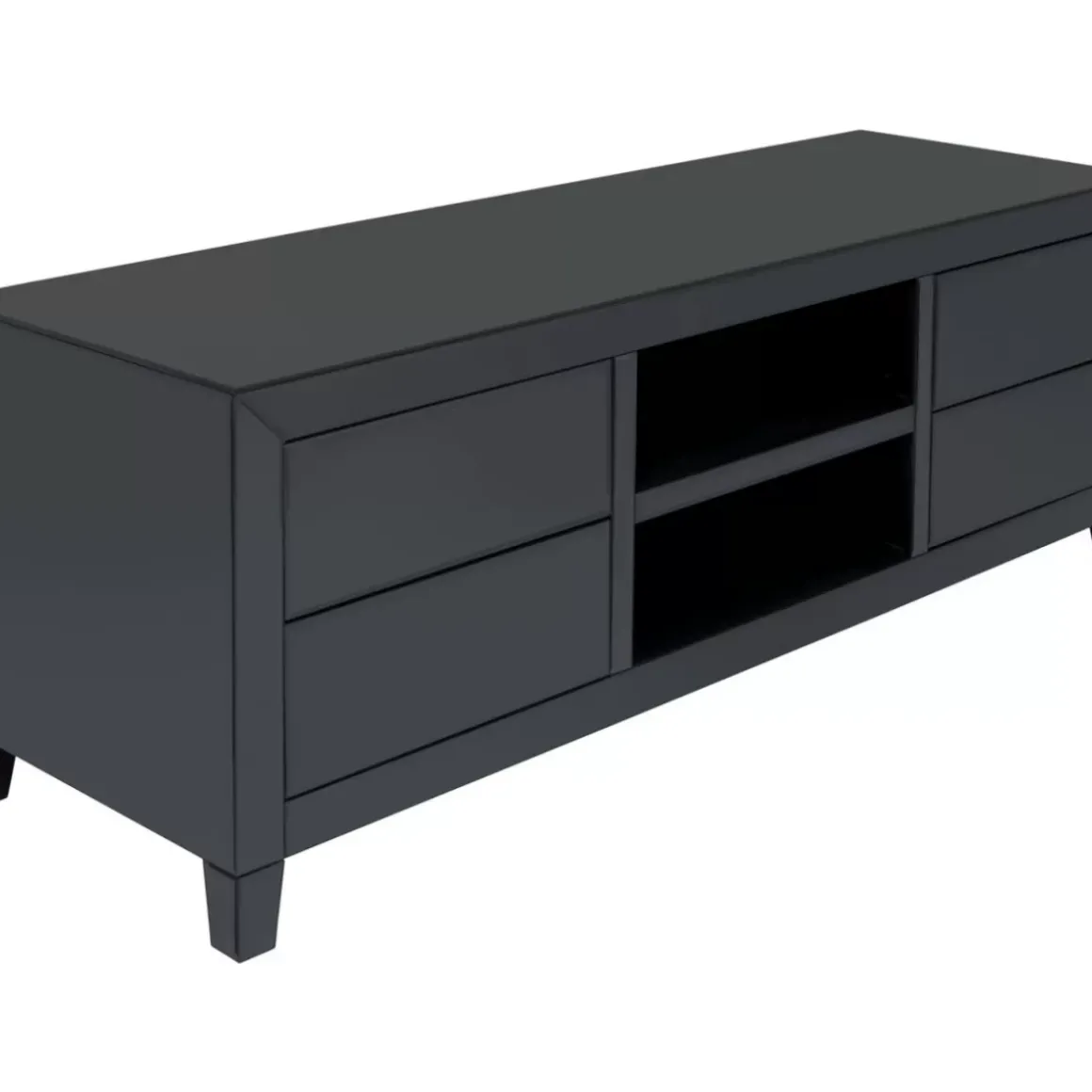 Online Lowboard Luxury Push Grau 140X50Cm Kommoden & Sideboards