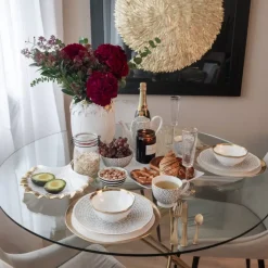 Outlet Muslischale Bell Weis O15Cm Geschirr & Tischaccessoires