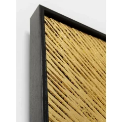 Best Objektbild Art Geometric Circle Gold 120X120Cm Bilder