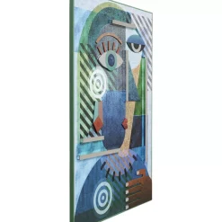 Objektbild Geometric Woman 100X150Cm Bilder