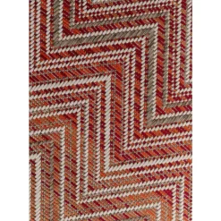 Online Outdoor Teppich Zigzag Rot 160X230Cm Teppiche