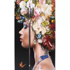 Hot Paravent Flowery Shoulder Vs Bunch Flowers 120X180 Paravents