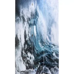 Online Paravent Triptychon Wave Vs Palms 120X180Cm Paravents